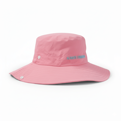 Sombrero Bucket Rosa Funky Fish
