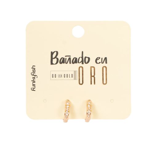 Aretes Golden Spark Funky Fish