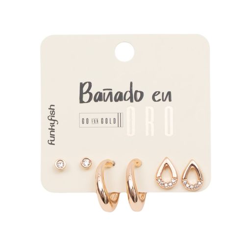 Set de Aretes Glow Mix Funky Fish