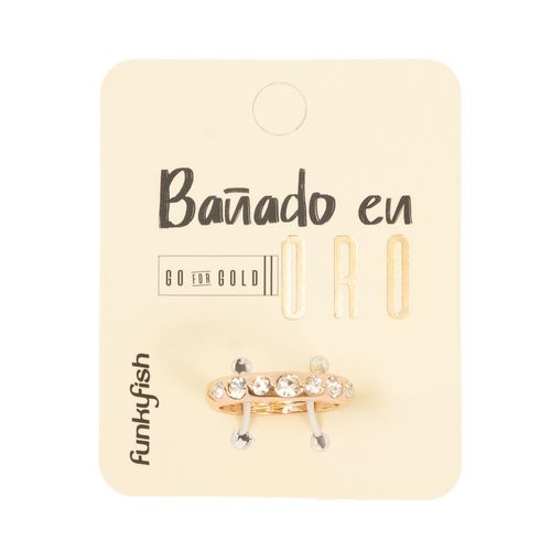 Anillo Gold Spark Funky Fish