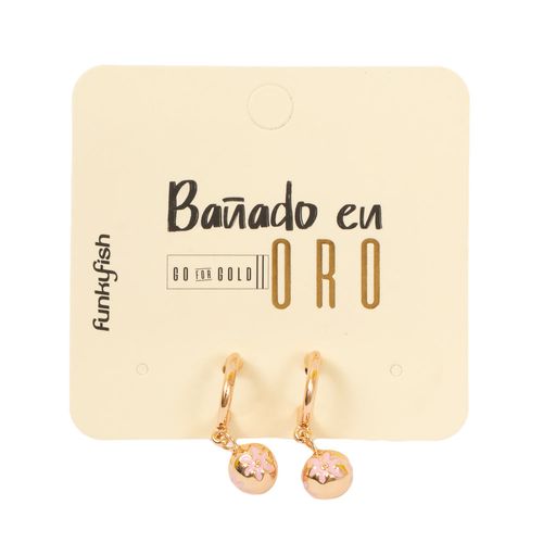 Aretes Pink Berry Funky Fish