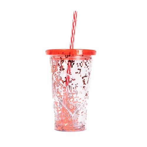 Vaso Rojo Sweet Love Funky Fish