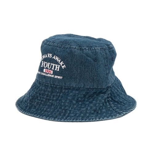 Bucket Hat Jean Azul Funky Fish