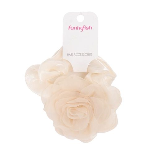 Vincha Rosa Beige Funky Fish