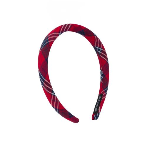 Diadema Roja a Cuadros Funky Fish