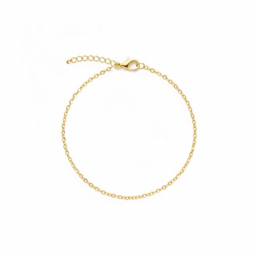 Cadena de Pulsera Bañada en Oro Funky Fish