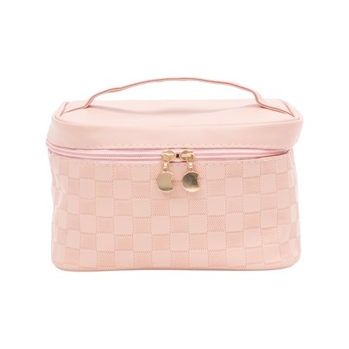 Cosmetiquera Funky Fish Rosado Checkered Chic