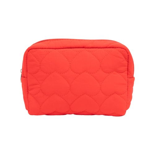 Cosmetiquera Funky Fish Rojo Heart Quilt