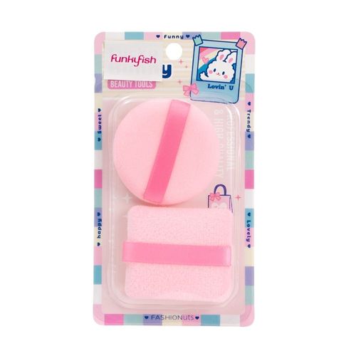 Puff de Esponja Rosa Funky Fish
