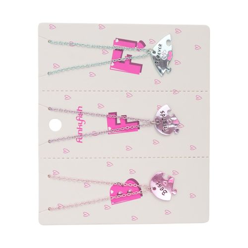 Set Collares Funky Fish Rosado Best Friends