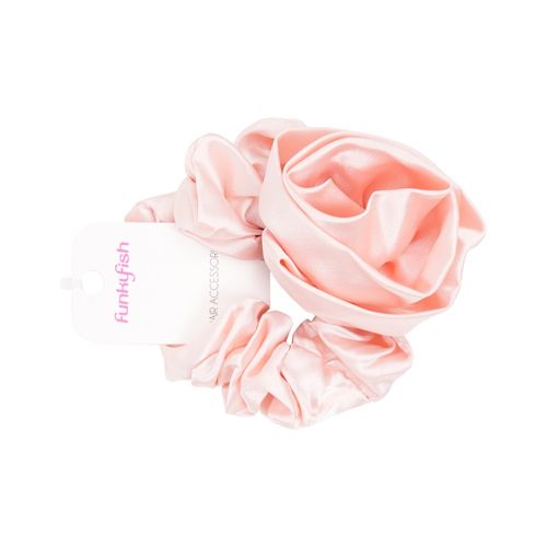 Vincha Funky Fish Rosado Satín Rose