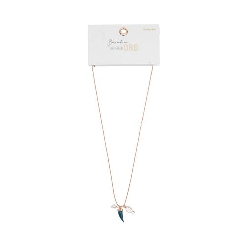 Collar Bañado En Oro Shark