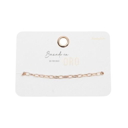 Pulsera Bañado En Oro Heart Toggle