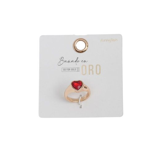 Anillo Bañado En Oro