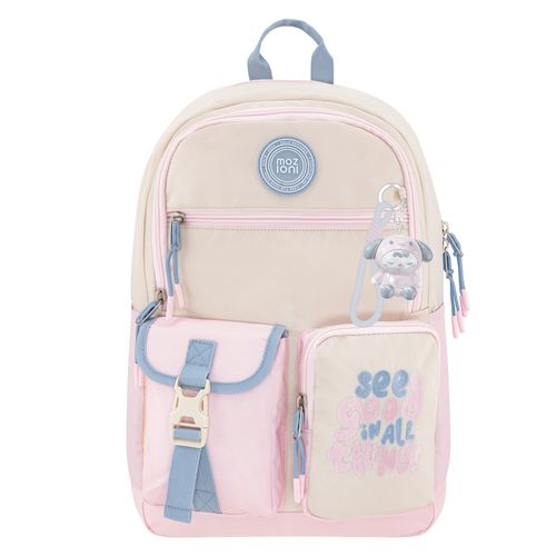 Mochila Mozioni Con Bolsillo Para Laptop Incluye Llavero