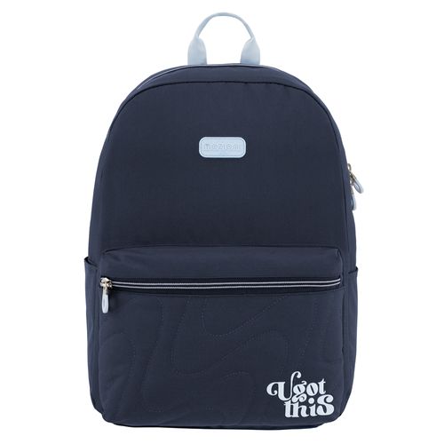 Mochila Mozioni Con Bolsillo Para Laptop Incluye Llavero