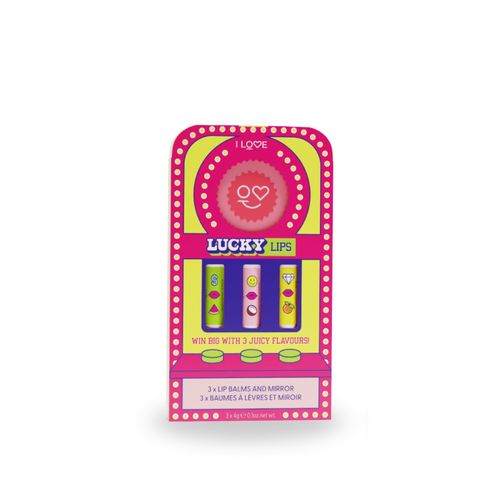 I LOVE LUCKY LIPS (Lip Balm & Mirror Set)