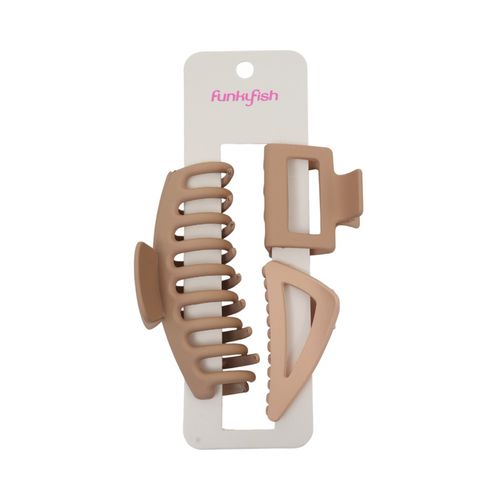Set De Vinchas Funky Fish Beige