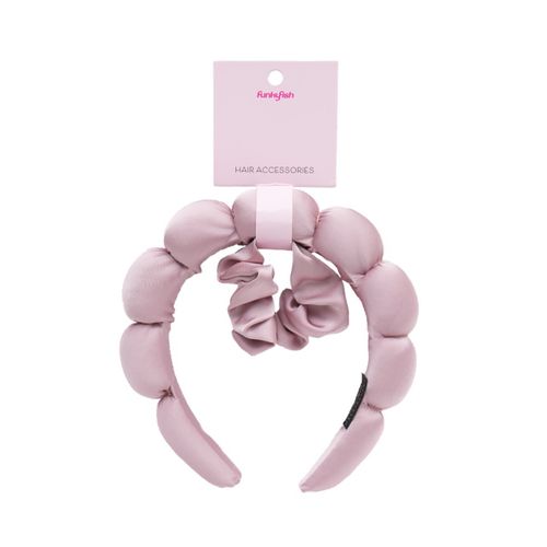 Kit Accesorios De Cabello Funky Fish Rosado