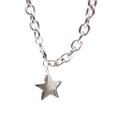 Collar Funky Fish Plateado