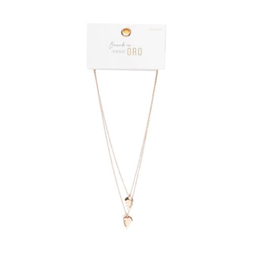 Set Collares Bañado En Oro