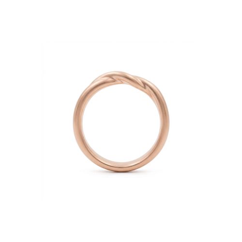 Set De Anillos Bañado En Oro