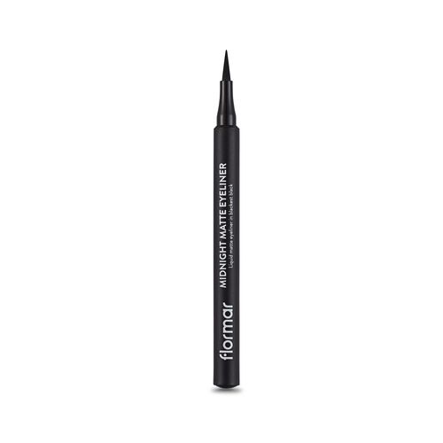 Delineador Liquido Tipo Marcador de Ojos  Flormar Midnight Matte