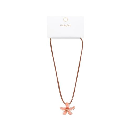 Collar Rose Red Funky Fish
