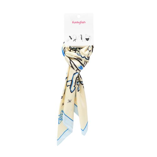 Accesorio De Pelo - Pañoleta  Funky Fish