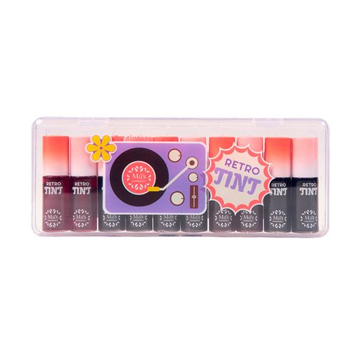Tinta De Labios Mini Retro X 10 Miis Cosmetics