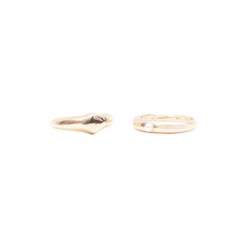 Anillos Bañado en Oro Funky Fish