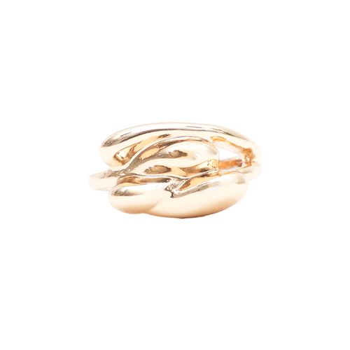 Anillo Bañado en Oro Funky Fish