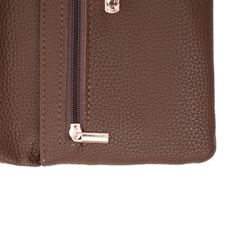 Billetera Brown Funky Fish
