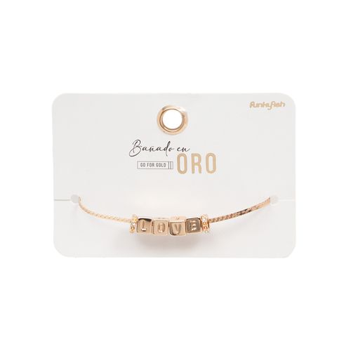 Pulsera Bañado en Oro Funky Fish