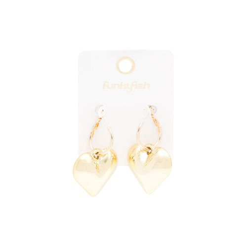 Aretes Funky Fish Gold