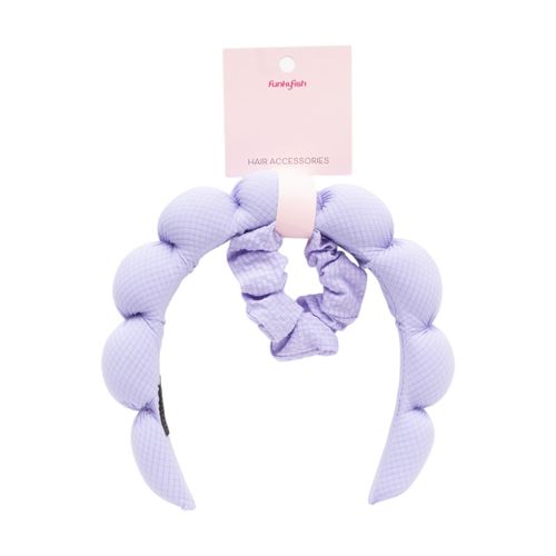 Accesorio De Pelo - Diadema Y Vincha Purple Funky Fish