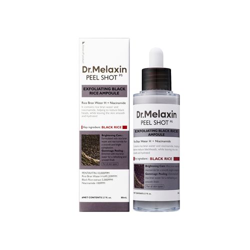 Dr. Melaxin Peel Shot Exfoliating Black Rice Ampoule 80ml