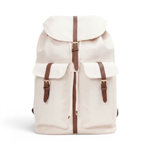 Mochila Beige Funky Fish