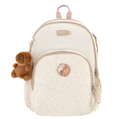 Mochila Mozioni Triple Compartimento Con Bolsillo Para Laptop Incluye Llavero