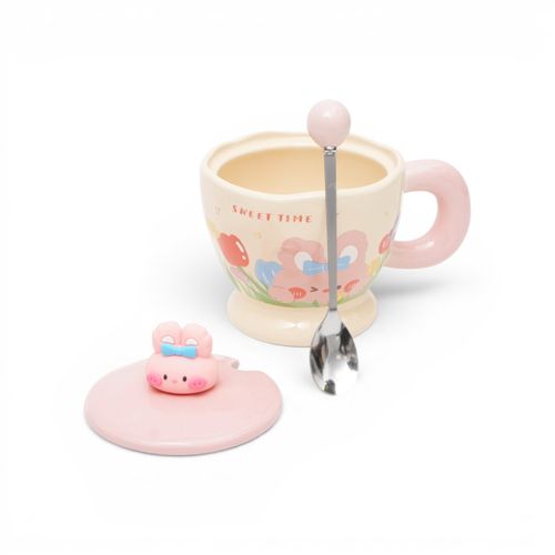 Taza Pink Funky Fish