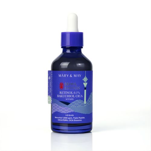 Serum Facial  Mary & May Vegan Retinol 0.1% Bakuchiol Cica Serum 80ml