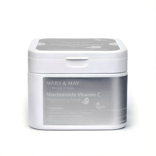 Mascarillas Facial  Mary & May Niacinamide Vitamin C Brightening Mask 30und 400g