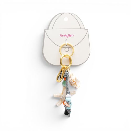 Accesorio Para Bolso Blue Funky Fish