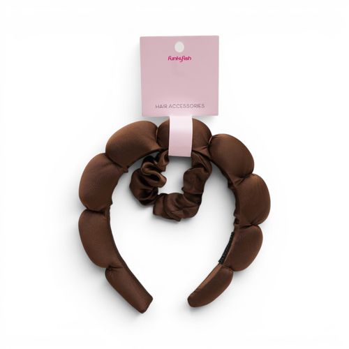 Accesorio De Pelo - Diadema Brown Funky Fish