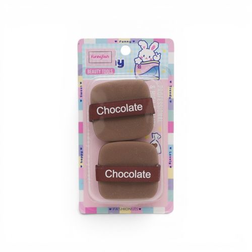 Esponjas De Maquillaje Brown Funky Fish