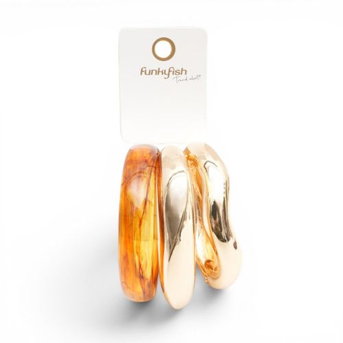 Pulsera Gold Funky Fish