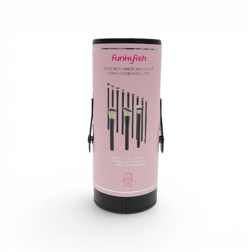 Brochas De Maquillaje Black Funky Fish