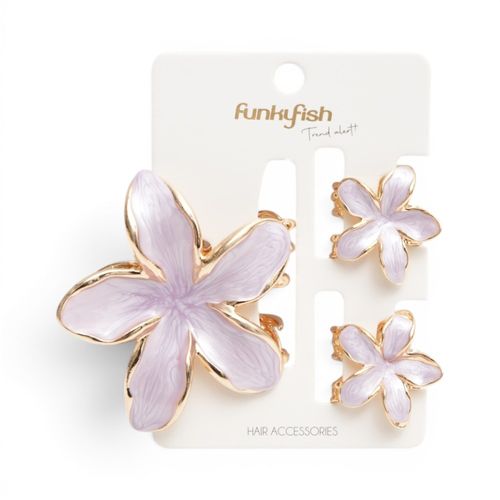 Accesorio De Pelo - Vinchas Light Purple Funky Fish