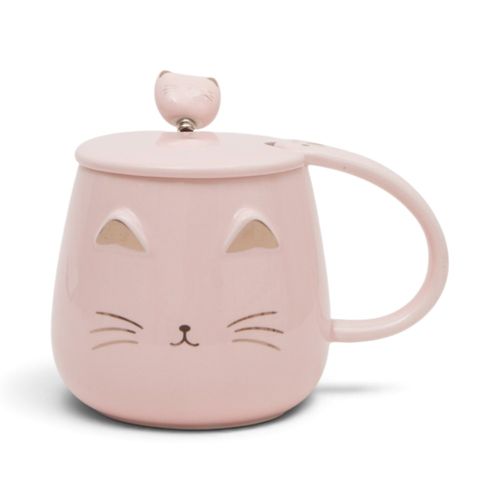 Taza funky fish rosado