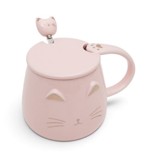 Taza funky fish rosado